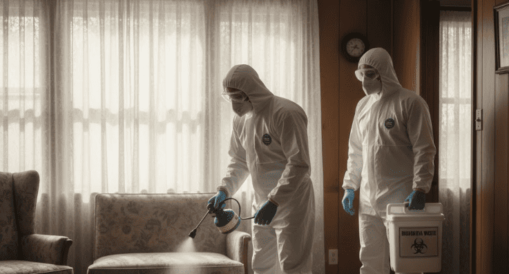 Уборка после несчастного случая