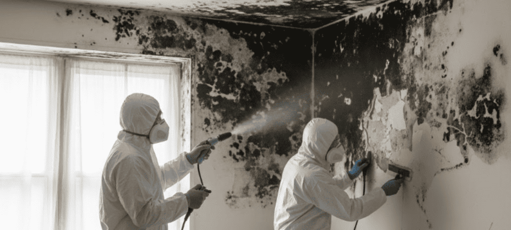 Удаление черной плесени в Минске