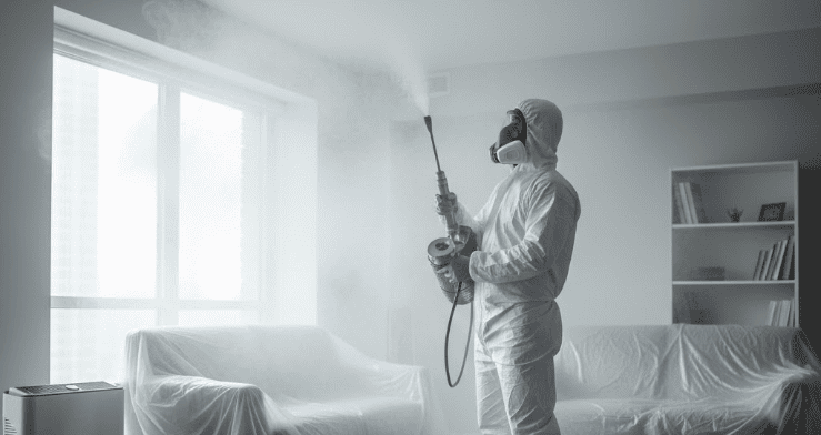 Удаление запаха плесени и сырости в Минске