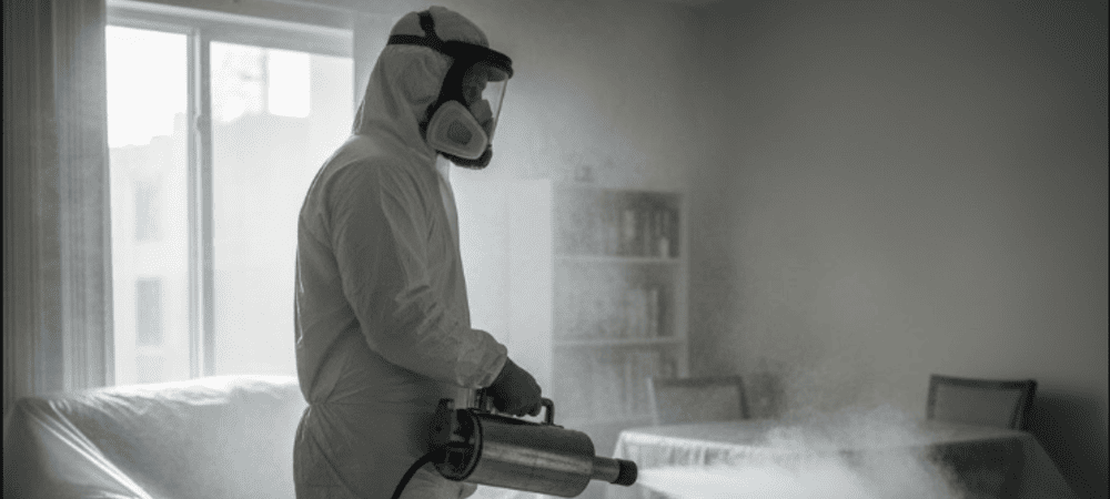 Удаление запаха после смерти человека в Минске