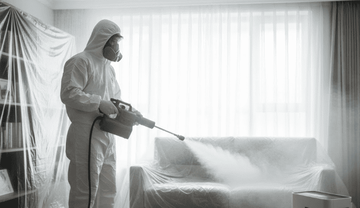 Удаление запаха гари в Минске