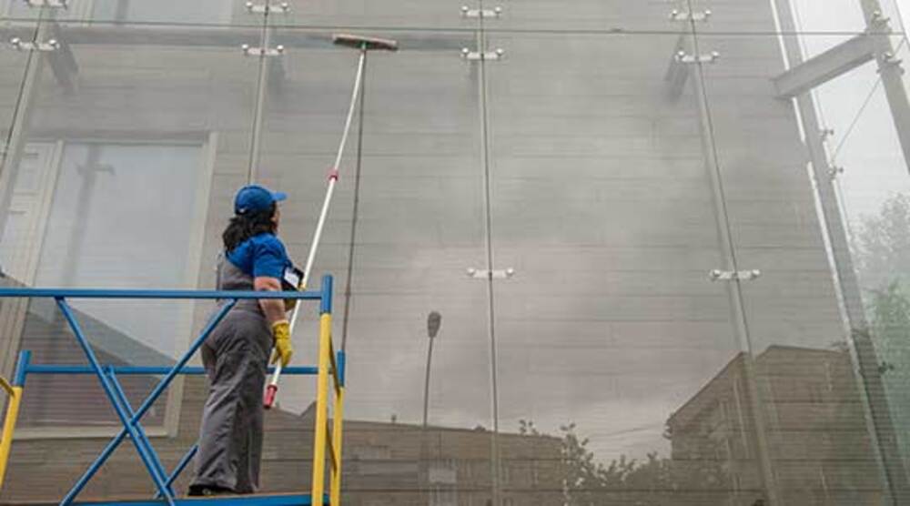 Мойка фасадов зданий в Минске